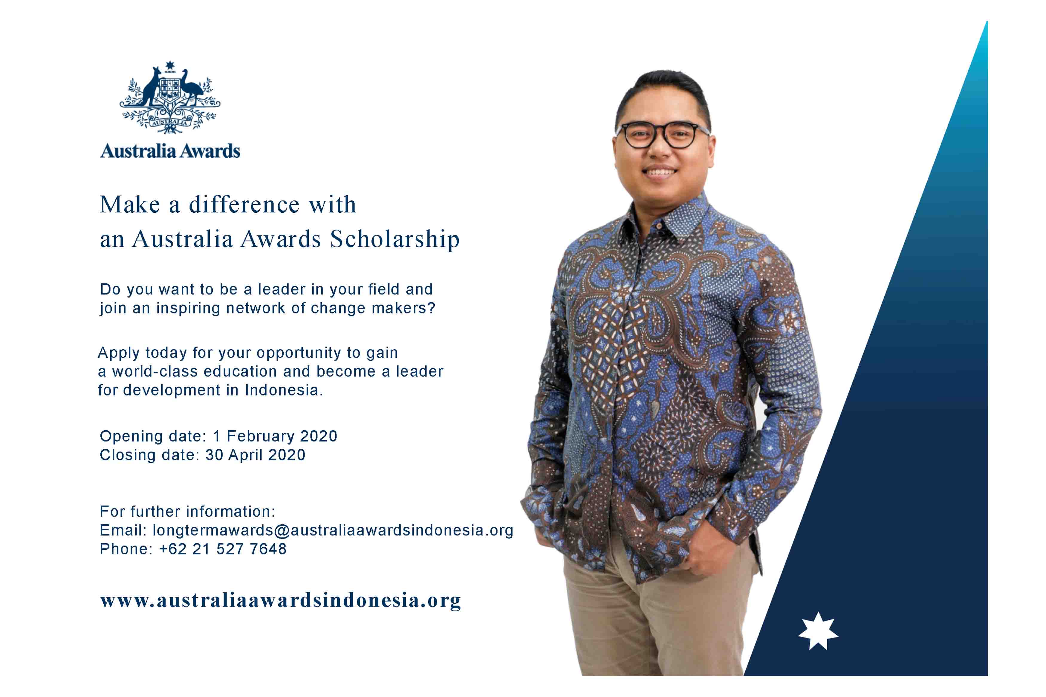 Applications Open for the Australia Awards Postgraduate Scholarships